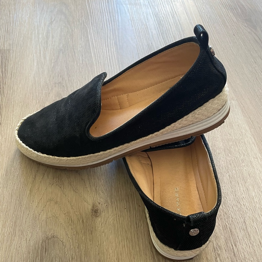 Alex Marie Black Espadrilles Shoes
